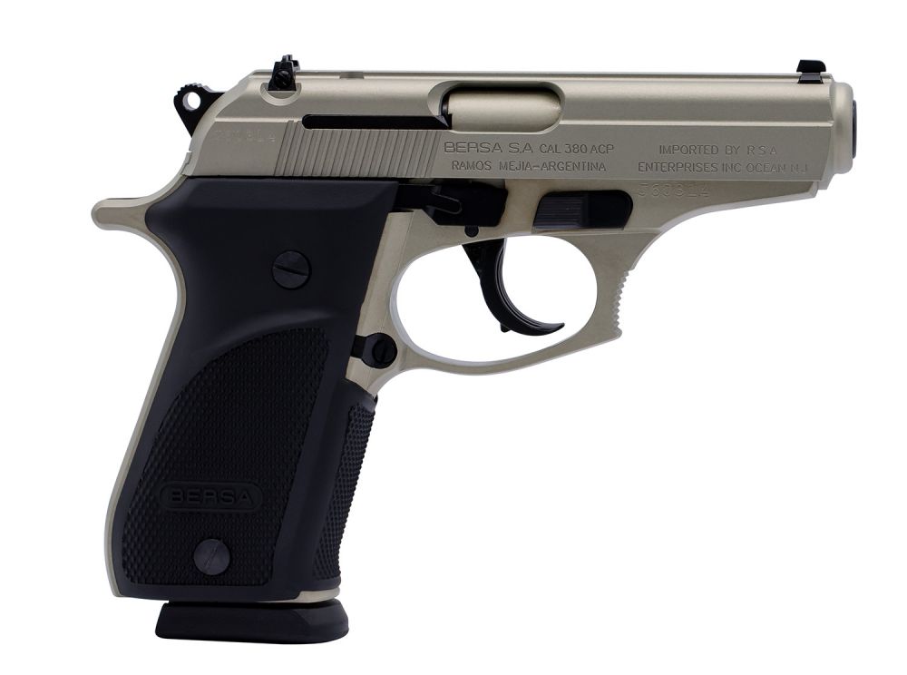Bersa Thunder 380 Plus .380 ACP Satin Nickel Pistol
