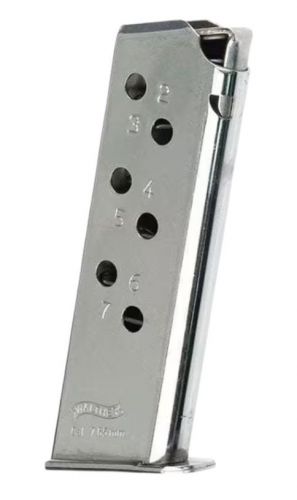 Walther PPK Flush Nickel