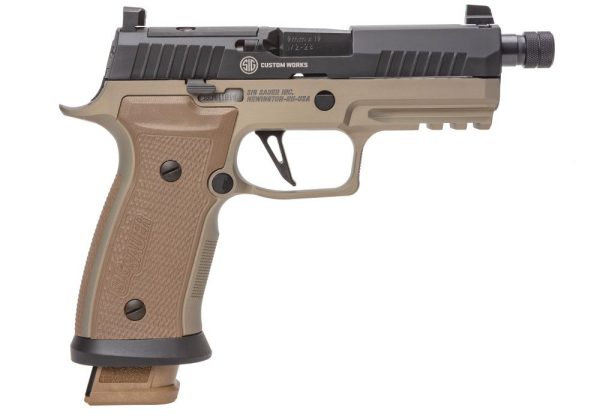 sig sauer p320axg combat 9mm luger (9x19 para) striker 21 rounds 4 5 barrel