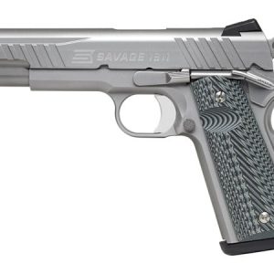 savage arms 1911 govt stainless 9mm luger (9x19 para) semi automatic 10 rounds 5 barrel