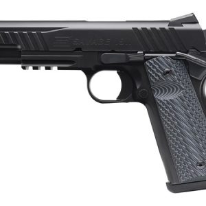 savage arms 1911 govt black melonite rail 9mm luger (9x19 para) semi automatic 10 rounds 5 barrel