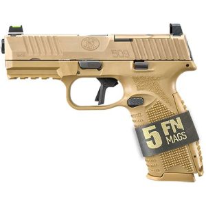 fn 509 mrd fos 9mm luger (9x19 para) striker 10 rounds 4 barrel