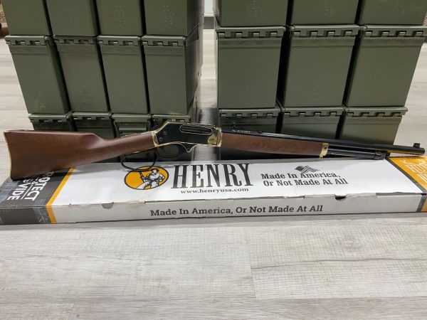 HENRY 45-70 BRASS LEVER Rifles Lever Action