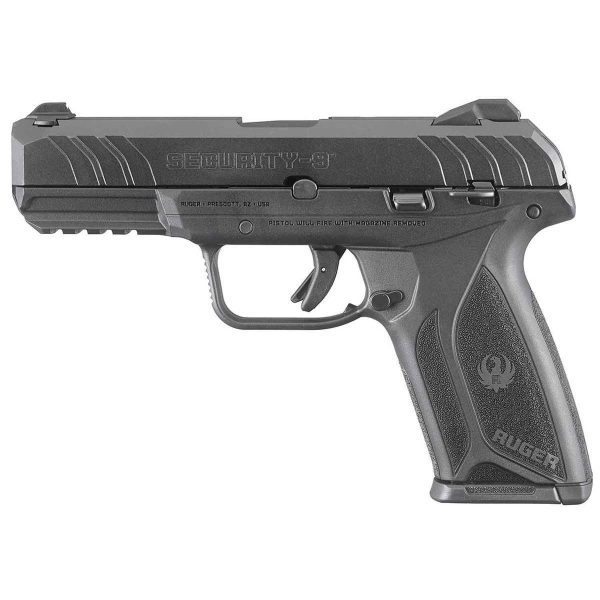 Ruger Security-9 9mm Luger 4in Black Pistol - 15+1 Rounds