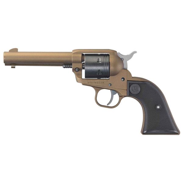 Ruger Wrangler 22 Long Rifle 4.62in Burnt Bronze Revolver - 6 Rounds