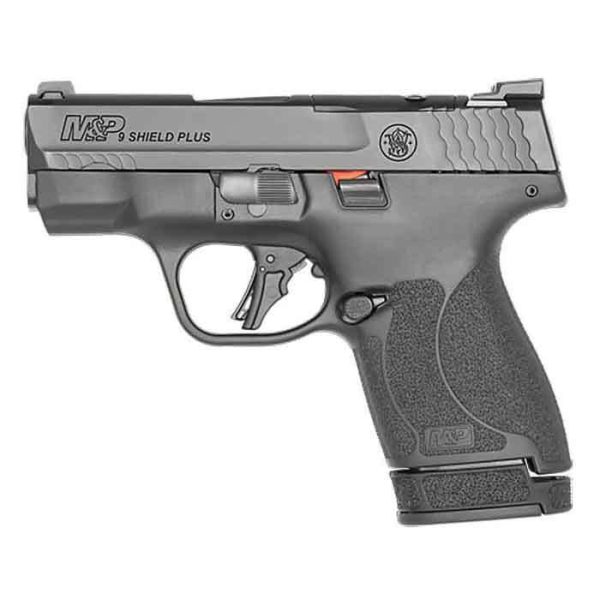Smith & Wesson M&P 9 Shield Plus OR 9mm Luger 3.1in Black Pistol - 13+1 Rounds