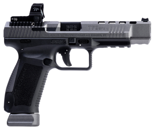 CANIK TP9 SFX TUNGSTEN 9MM 5.2" BARREL 20-ROUNDS W/ MECANIK MO2 RDS