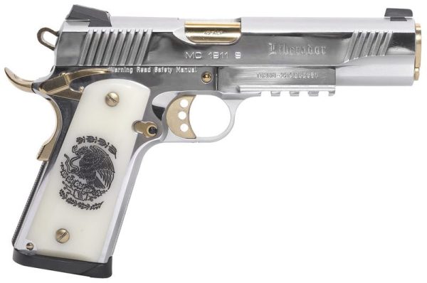 EAA CORP GIRSAN REGARD S LIBERADOR 2 CHROME .45 ACP 5" BARREL 8-ROUNDS