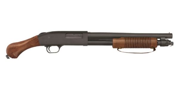 MOSSBERG 590 NIGHT STICK BLUED / WALNUT 12 GA 14.375-INCH 5RDS