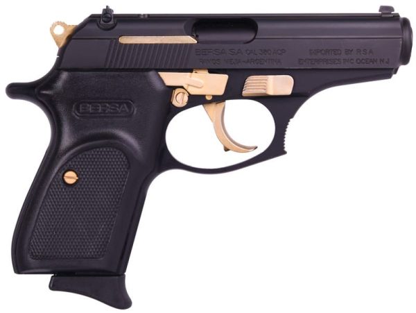 BERSA THUNDER 380 GOLD / BLACK .380 ACP 3.5" BARREL 8-ROUNDS