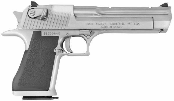 Magnum Research Desert Eagle Mark XIX Brushed Chrome .44 Rem Mag 6" Barrel 8-Rounds