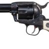 RUGER VAQUERO STAINLESS .45 COLT 4.62" BARREL 6-ROUNDS STAR ENGRAVED GRIPS - Image 2