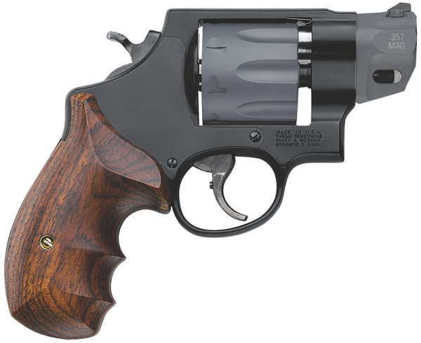 SMITH AND WESSON PERFORMANCE CENTER MODEL 327 .357 MAG 2" BARREL 8-ROUNDS WOOD GRIP