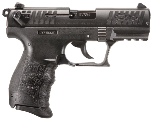 WALTHER P22 Q .22 LR 3.42" BARREL 10-ROUNDS MANUAL SAFETY