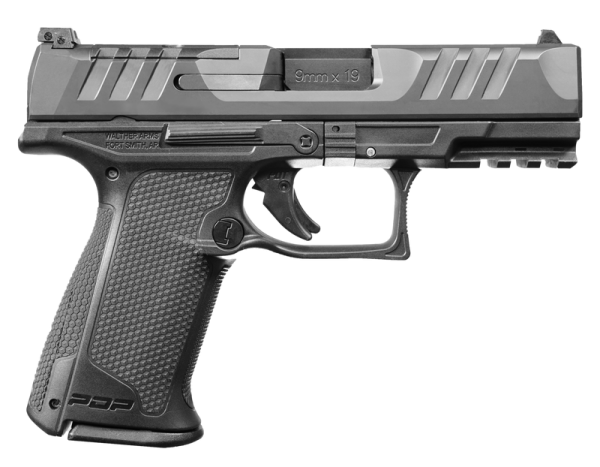WALTHER PDP-F 9MM 4" BARREL 10-ROUNDS ADJUSTABLE REAR SIGHT