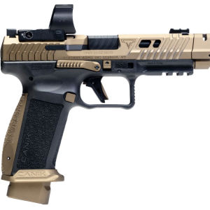 CANIK TTI Combat 9mm, 4.6" Barrel, MeCanik MO3 Optic Included, 18rd Canik