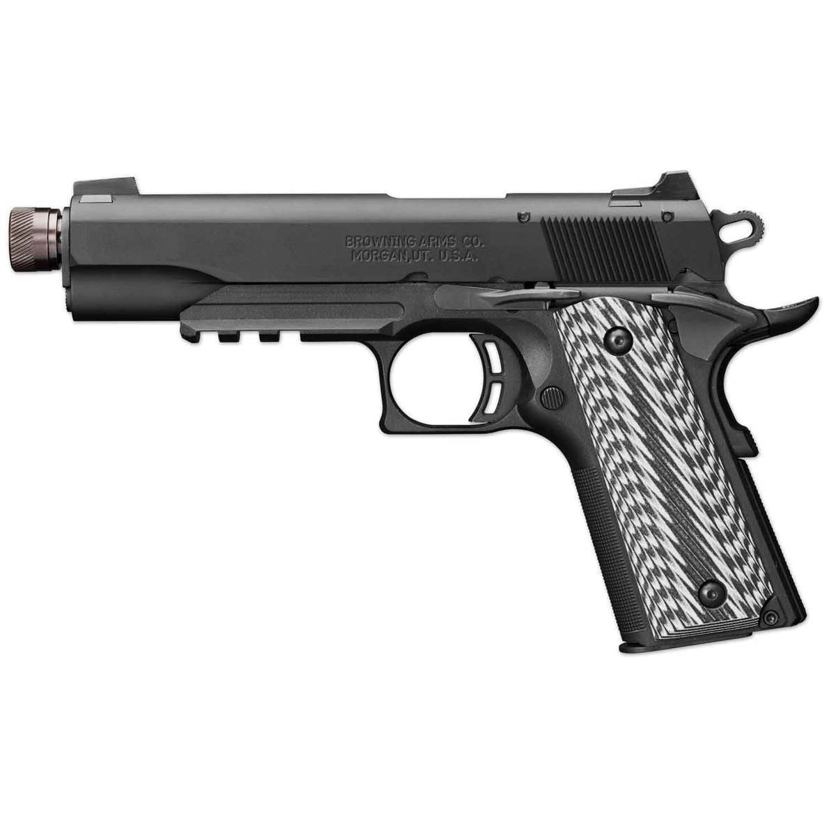 Browning 1911-22 Black Label 22 Long Rifle 4.9in Matte Black Pistol - 10+1 Rounds - Image 2