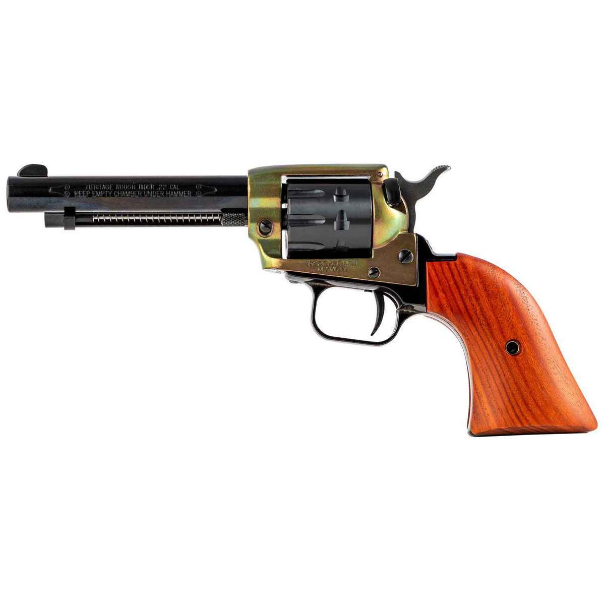 Heritage Rough Rider Small Bore Cocobolo Grip 22 Long Rifle 4.75in Blued Revolver - 9 Rounds - Image 2