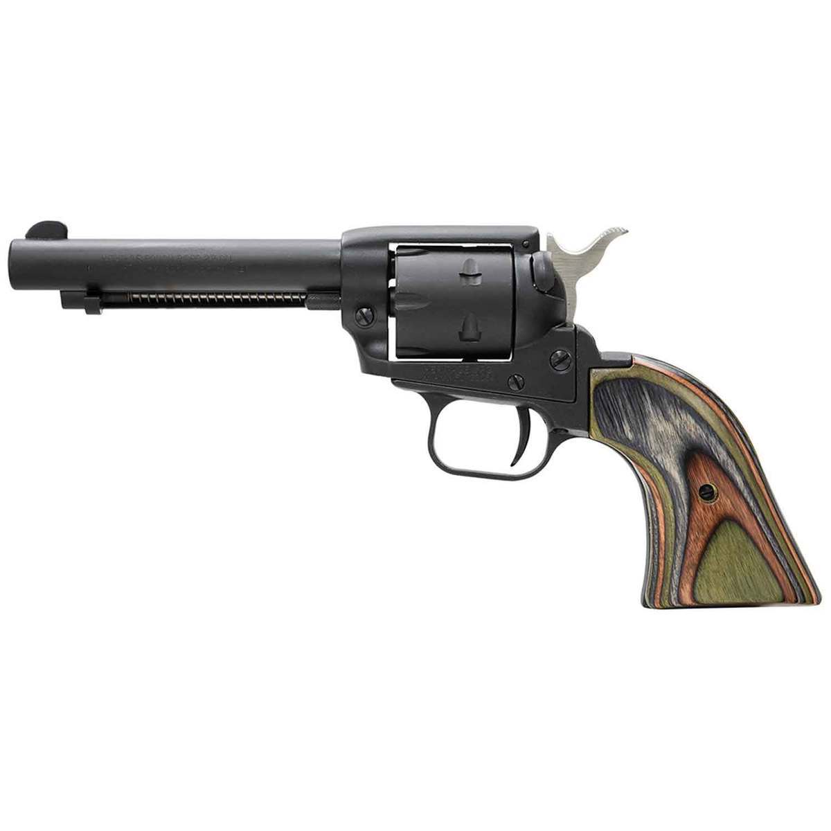 Heritage Rough Rider Small Bore Laminate Grip Camo 22 Long Rifle 4.75in Black Revolver - 6 Rounds - Image 2