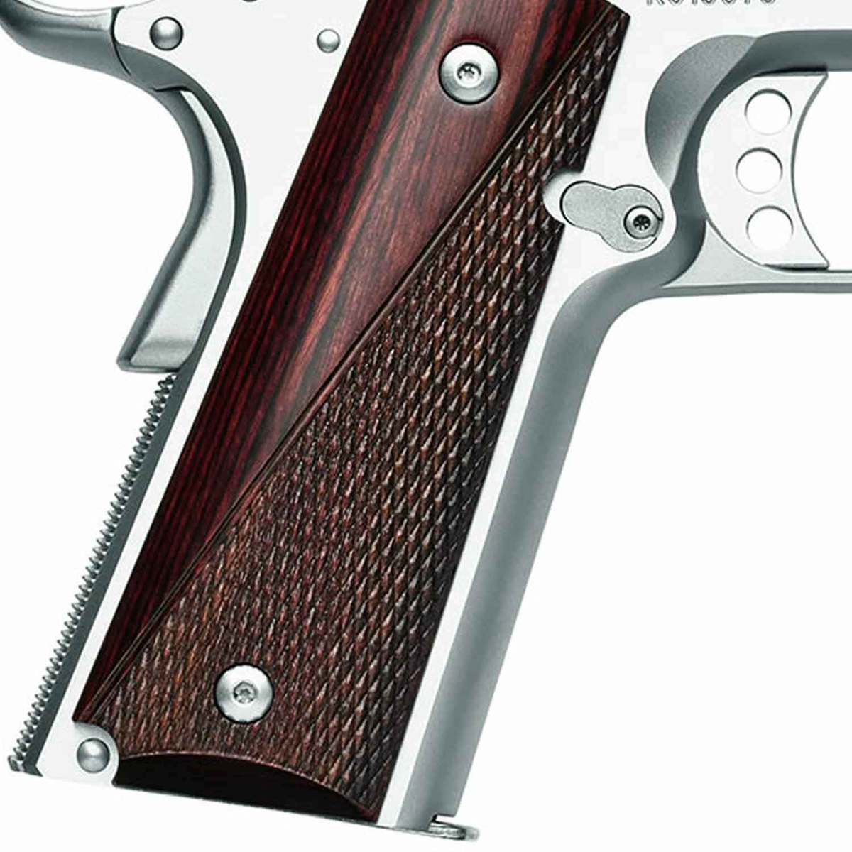 Kimber Custom II Two Tone 45 Auto (ACP) 5in Stainless/Rosewood Pistol - 7+1 Rounds - Image 3