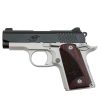 Kimber Micro 9mm Luger 3.1in Black/Stainless Steel Pistol - 6+1 - Image 2