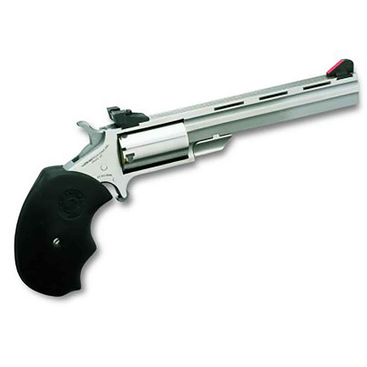 North American Arms Mini Master 22 WMR (22 Mag) 4in Stainless Revolver - 5 Rounds