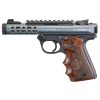 Ruger Mark IV 22/45 Lite 22 Long Rifle 4.4in Diamond Gray Pistol - 10+1 Rounds - Image 2