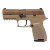 Sig Sauer P320 Nitron Compact 9mm Luger 3.9in Coyote Brown Pistol - 15+1 Rounds - Image 2