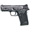 Smith & Wesson M&P 9 Shield EZ Thumb Safety 9mm Luger 3.675in Matte Black Armornite Pistol - 8+1 Rounds - Image 2