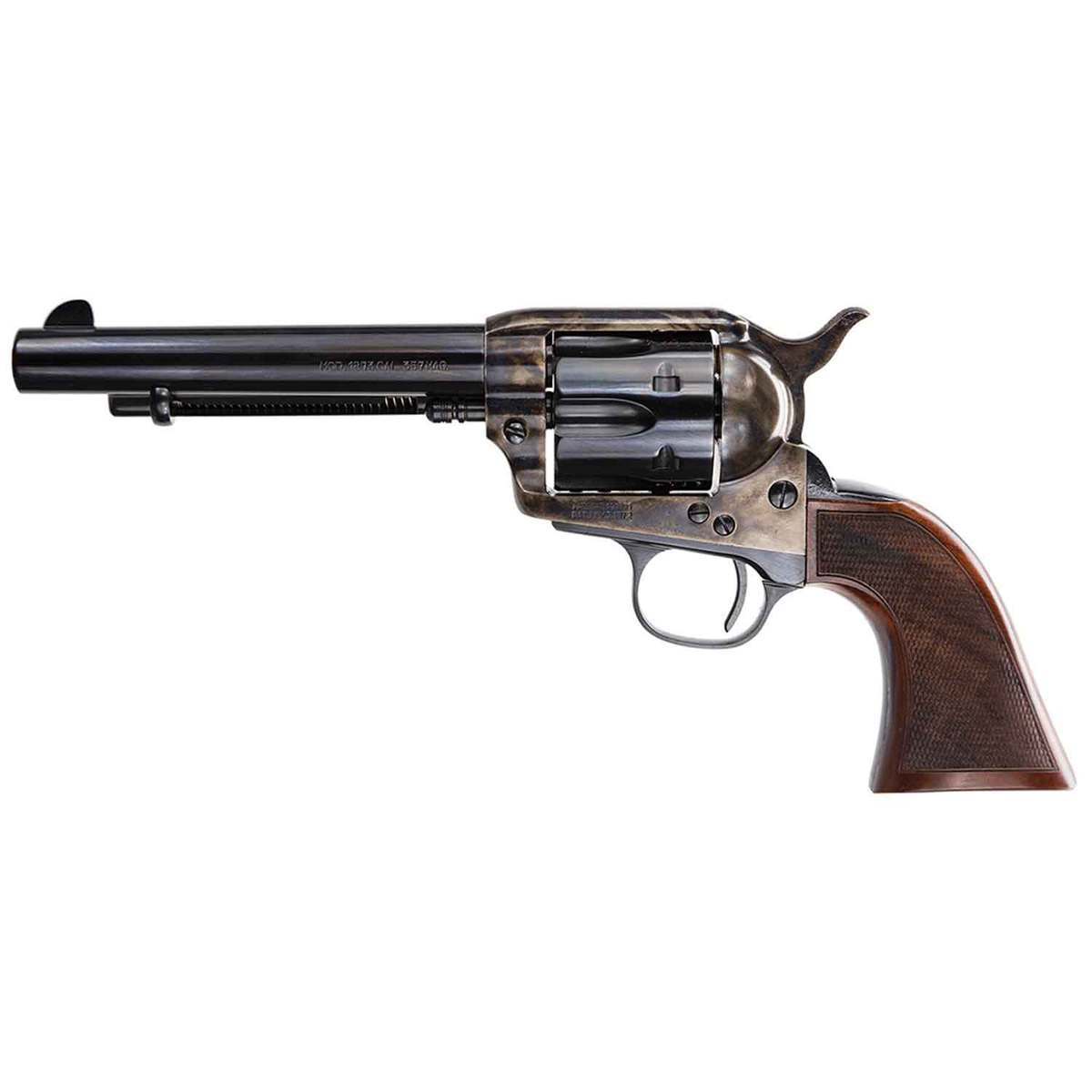 Taylor's & Company The Smoke Wagon Deluxe 45 (Long) Colt 5.5in Blued Revolver - 6 Rounds - Image 2