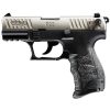 Walther P22 Q 22 Long Rifle 3.42in Nickel/Black Pistol - 10+1 Rounds - Image 2