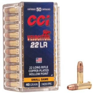 CCI Velocitor 22 LR Segmented HP 1000-Round Bulk Pack