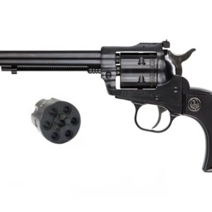 Ruger New Model Single Six Convertible 22 Wmr 22 Magnum 22 Long Rifle 5 5in Blued Revolver 6 Rounds