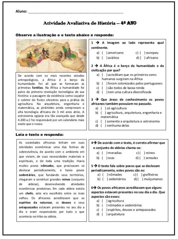 África na Escola