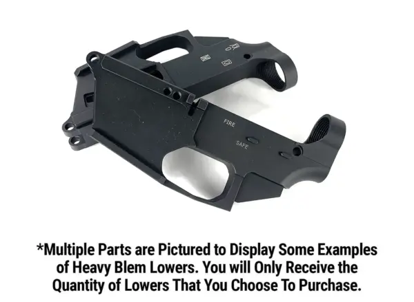 Heavy Blem - Clearance - 80% AR9 / 9mm Lower Receiver - RightToBear.com