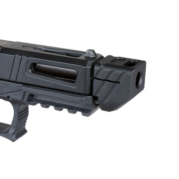 Mercury Precision Glock Compatible Compensator - 1/2x28 - Matte Black