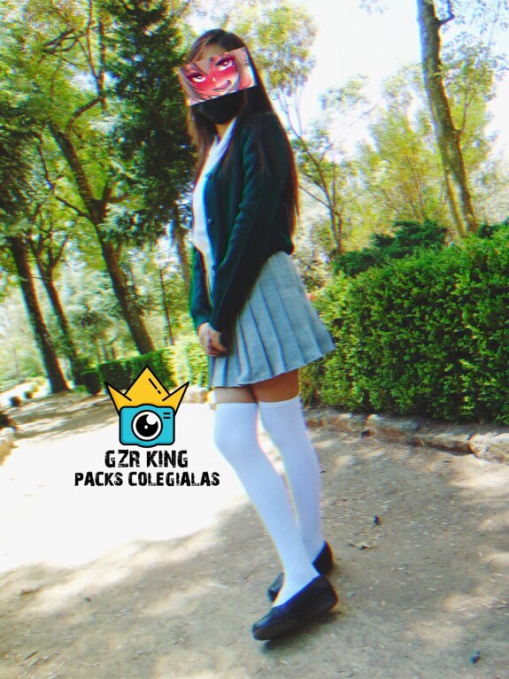 Colegiala de CQ publica (40 fotos) - GZR KING Fotografo. Pack colegiala